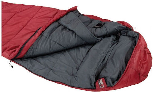 High Peak Sleeping Bag Μονό 2 Εποχών Redwood Black