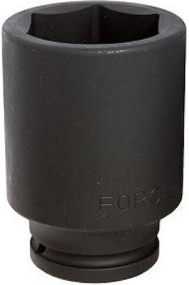 Force Socket Pneumatic Hex Long with Square Drive 1" Diameter 1-1/8"