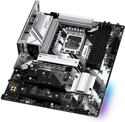 ASRock B760 PRO RS/D4 Mainboard ATX mit Intel 1700 Sockel