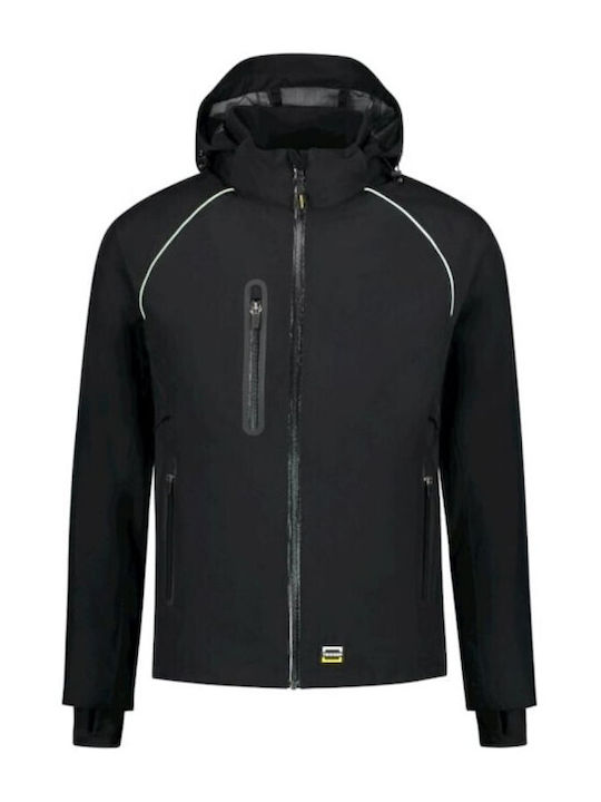 Tricorp T54T1 Work Jacket with Detachable Hood Black