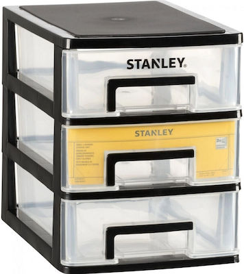 Stanley Συρταριέρα Εργαλείων Plastic with 3 Drawers W34xD24.5xH32cm STST40712-1