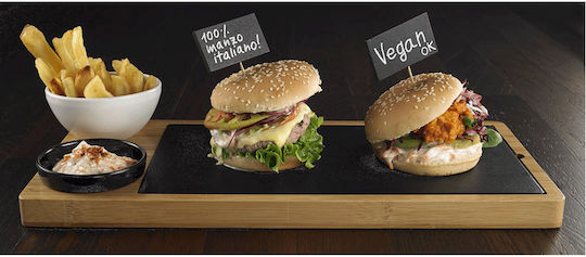 Leone Rectangular Melamine Serving Board