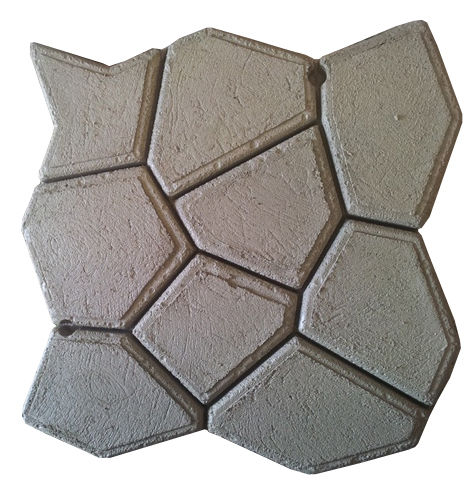 Фрези за градински под Primaterra Bazalt от PVC 60x60бр 1бр
