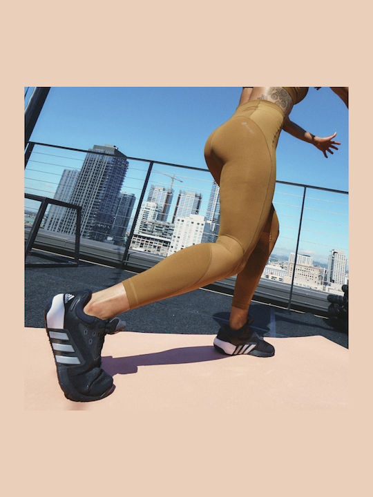 Tailored HIIT Women's Cropped Training Legging Bronze Strata