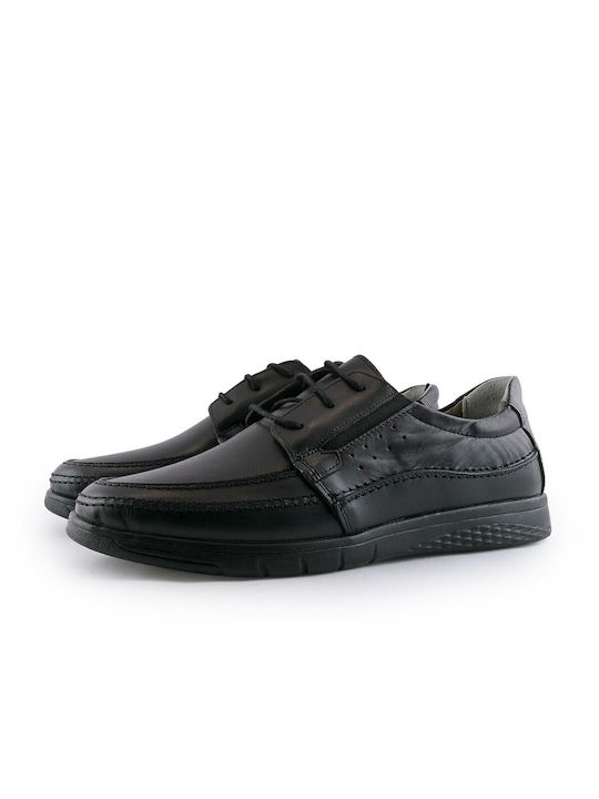 Gale Men's Leather Casual Shoes Black