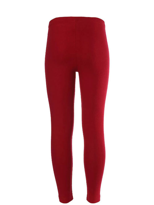 Matoufrance Leggings pentru Copii Lung Burgundy