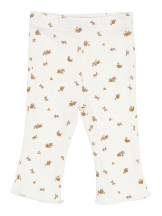 Little Dutch Leggings pentru Copii Lung Alb