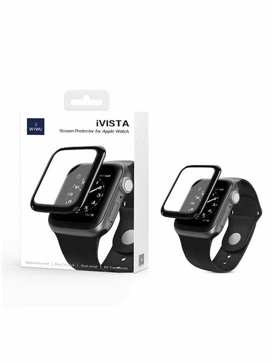 Wiwu Full Glue 2pcs Full Face Tempered Glass για το Apple Watch 45mm 2τμχ