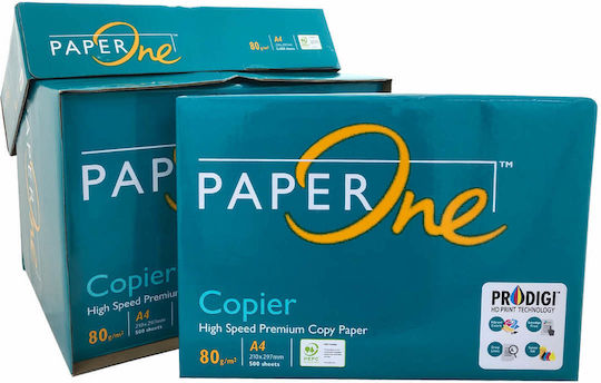 PaperOne 80gr/m² A4 5x500 φύλλα