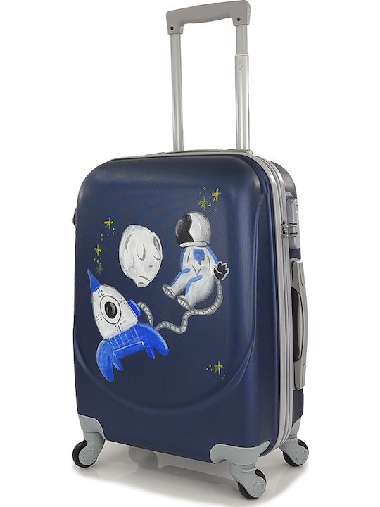 Playbags Kids Cabin Hard Suitcase Astronaut With 4 Wheels Height 55cm Space