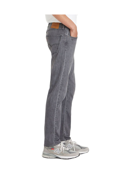 502 Men's Jeans Pants Elastic with Regular Tapered Fit Gray