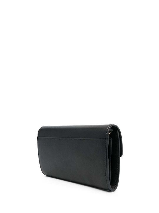 Pinko Love Bag Large Leather Women's Wallet Classic Black Pinko Love Bag Large Leather Women's Wallet Classic Black