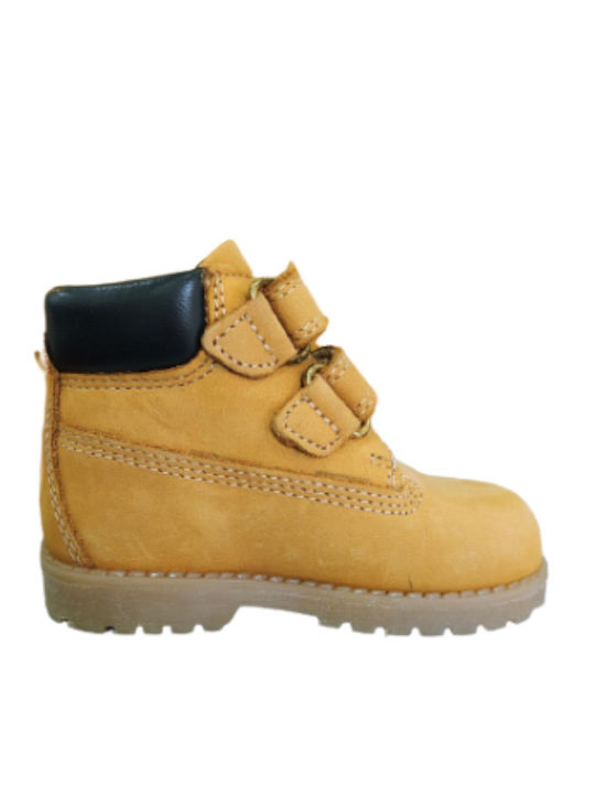 Beverly Hills Polo Club Kids Boots with Hoop & Loop Closure Yellow