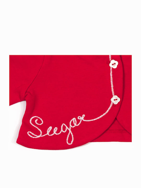 Kids Bolero Cotton Red