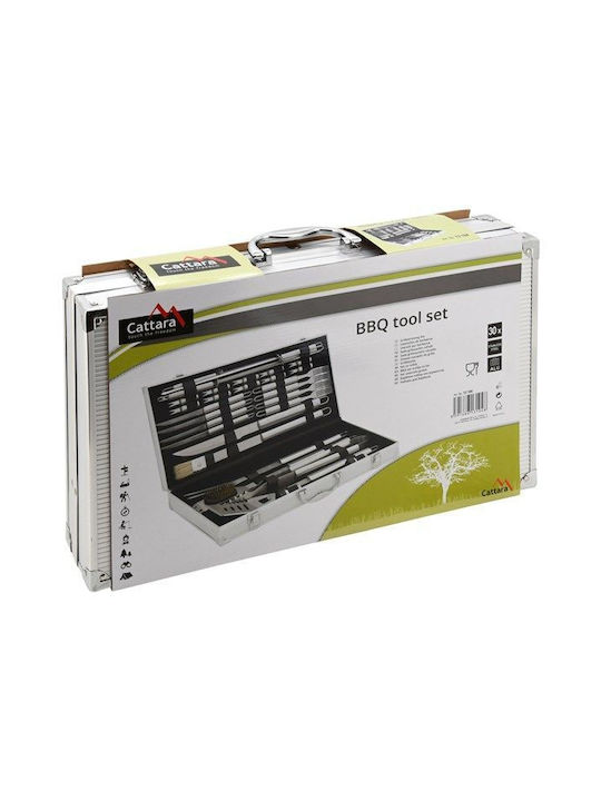 Cattara Σετ 30 Εργαλείων BBQ