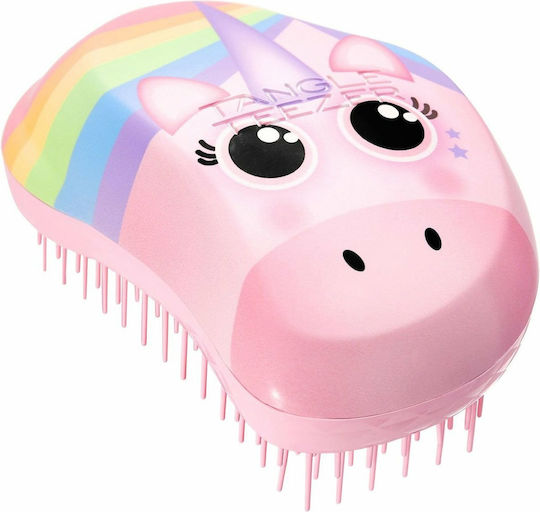 Tangle Teezer My Rainbow Princess Care Set & Invisibobble Kids Kids Hair Accessories & Tangle Teezer Small Original Children Pink Unicorn Kids Hairbrush 3+ Years