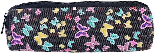 Tesoro Fabric Pencil Case Barrel Multicolored