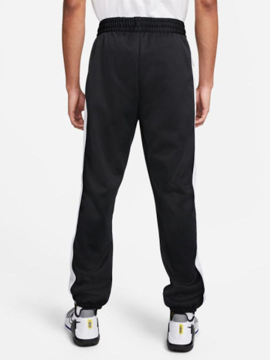 STARTING 5 Football Sweatpants Glossy with Elastic Black