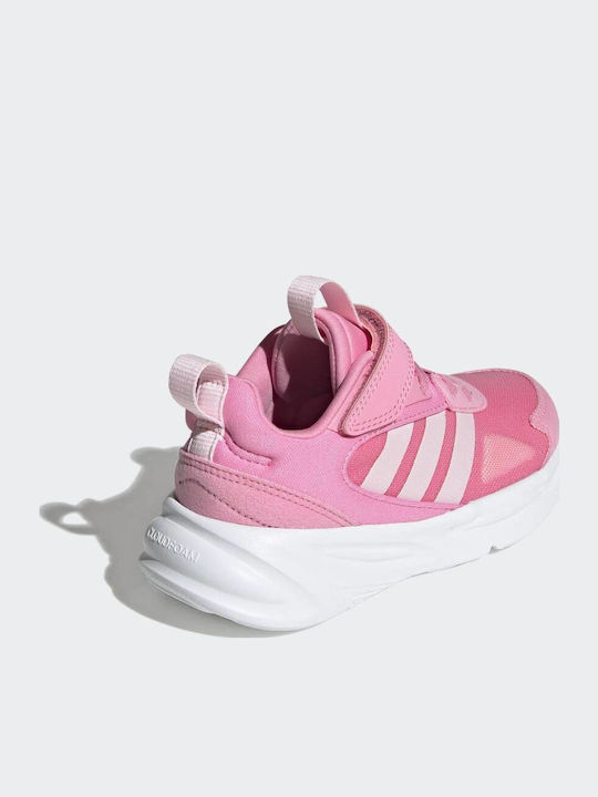 Ozelle Kids Sports Shoes Running with Hoop & Loop Closure Bliss Pink / Clear Pink / Cloud White