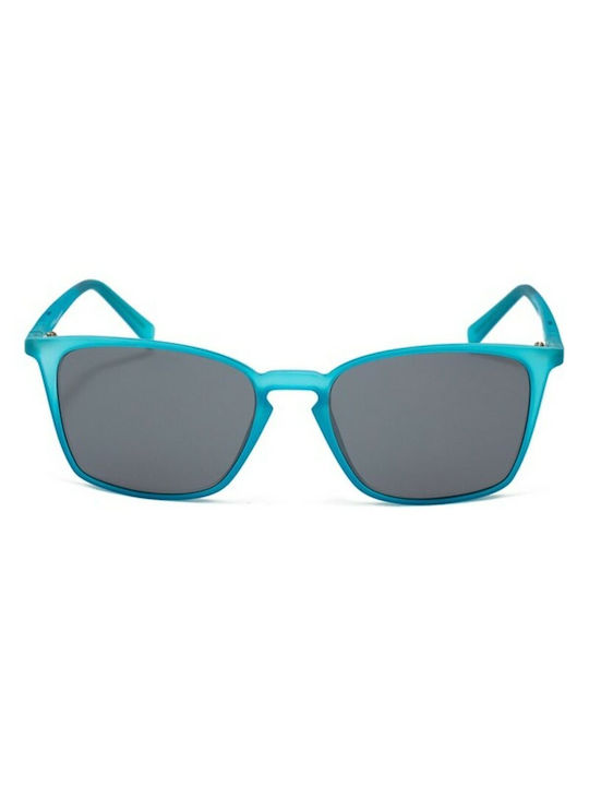 Italia Independent Sunglasses with Blue Plastic Frame and Gray Lens 0037.027.000