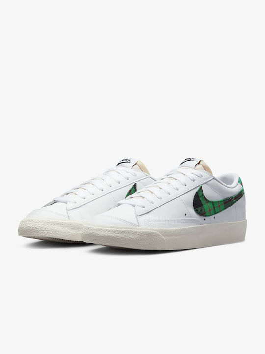 Nike Blazer Low '77 Premium Ανδρικά Sneakers White / Green / Red