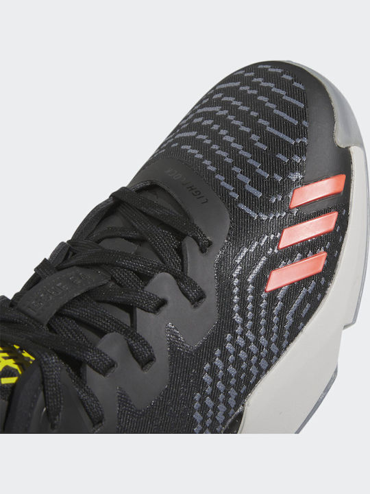 D.O.N. Issue 4 inalti Pantofi de baschet Core Black / Carbon / Grey Three