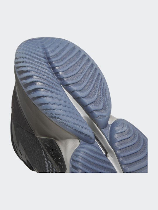 D.O.N. Issue 4 inalti Pantofi de baschet Core Black / Carbon / Grey Three