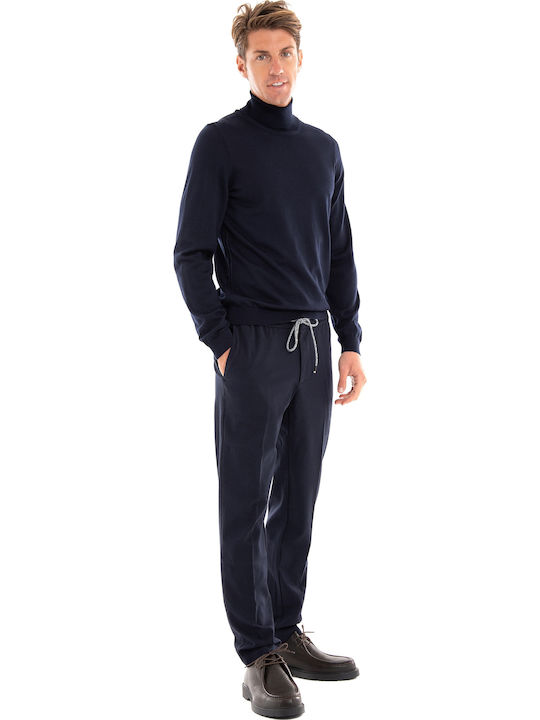 Musso Long Sleeve Sweater Navy Blue