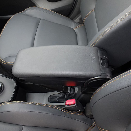 Rati Armster 3 Car Leather Armrest for Chevrolet Orlando 2010-2018 Black
