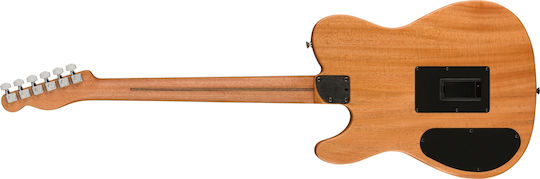 Fender Полуакустичен Китара Acoustasonic Player Telecaster Блондинка с ирис