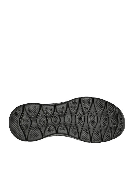 Go Walk Flex-ocean Wind Текстил Анатомични Дамски Slip-On Черен