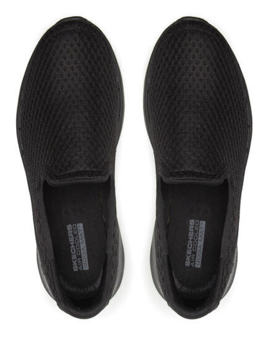 Go Walk Max Ανδρικά Slip-On Μαύρα