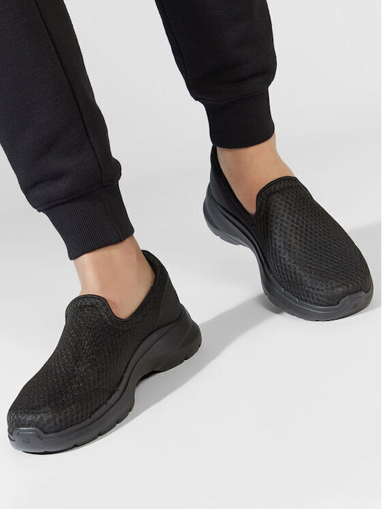 Go Walk Max Ανδρικά Slip-On Μαύρα