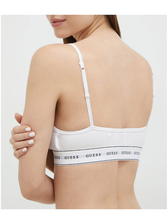 Guess Women's Bralette Bra White