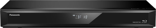 Panasonic Blu-Ray Player DMR-BST760AG Built-in WiFi with Blu-Ray/DVD Recording Capability Black