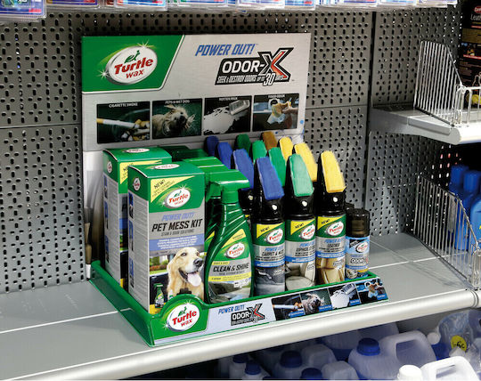 Lampa Turtle Wax Product Display Stand Turtle Wax W50xD50xH38cm