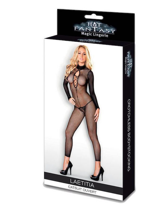 Hot Fantasy Laetitia Sexy Bodystocking Black