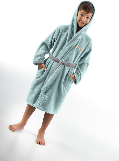 Guy Laroche Παιδικό Μπουρνούζι Kiddies Sky με Κουκούλα