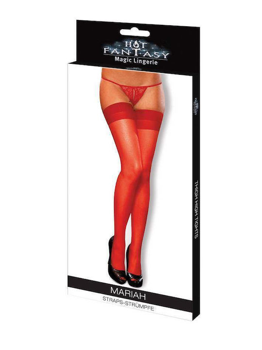 Hot Fantasy Mariah Sexy Red Socks