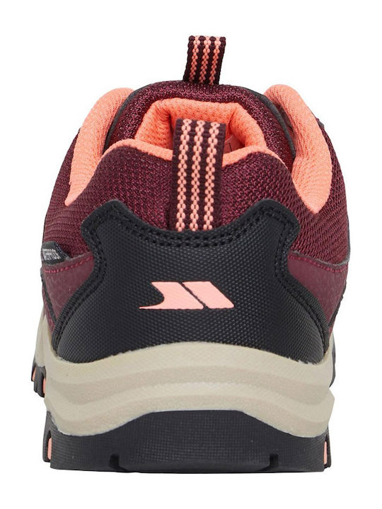 Kids Hiking Shoes Gillon II Waterproof Burgundy