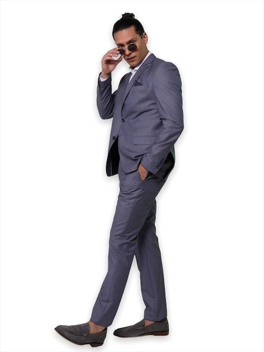 Alfio Herrenanzug Gray