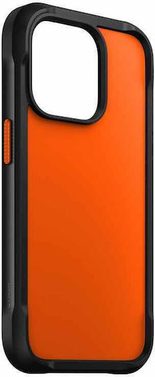 Nomad Rugged Back Cover Metalic Rezistent Portocaliu (iPhone 14 Pro) NM01152385