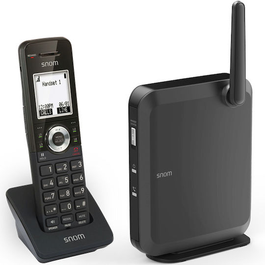 Snom M110SC Dect Bundle Schnurlos IP-Telefon mit 8 Linien in Schwarz