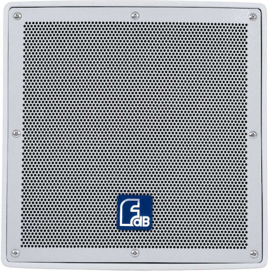 GloboStar FDB LT208PT Passive Wall Mount Installation Speaker 150W Piece White