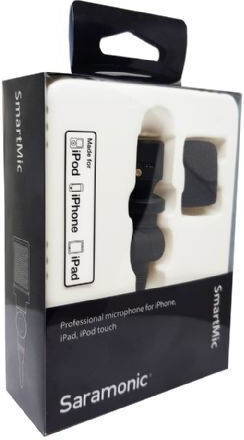Saramonic SmartMic 189432 Mikrofon 3,5mm Anklipsen für Handy