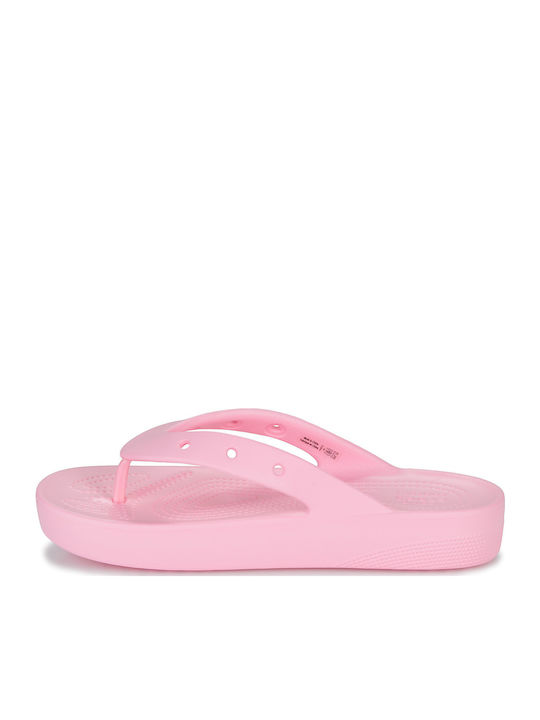 Classic Platform Flip Women's Platform Flip Flops Pink