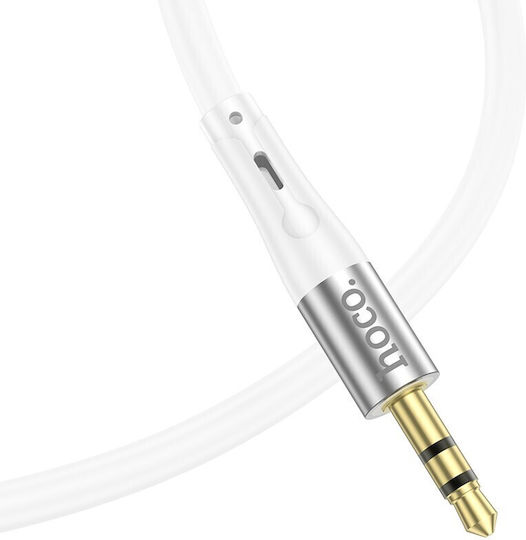 Hoco UPA22 3.5mm zu Lightning Kabel Weiß 1m