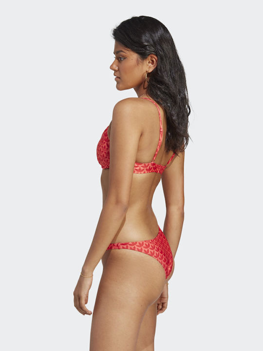 Bikini Bra Originals Monogram with Adjustable Straps Better Scarlet