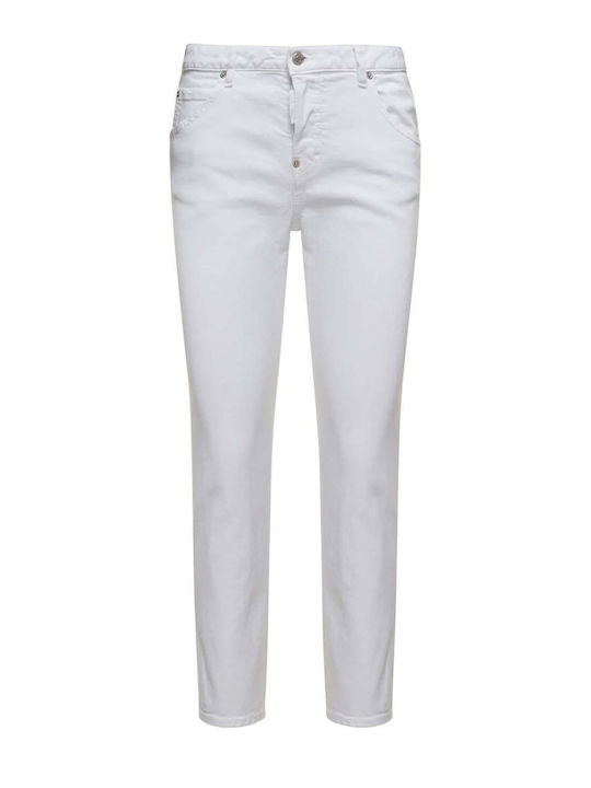 Cool Girl Women's Jean Trousers White
