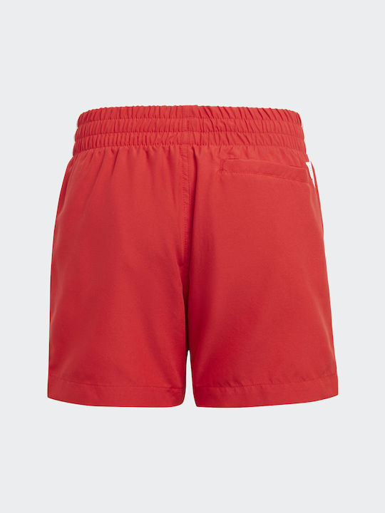 Adidas 3-Stripes Kinder Badeanzug Badeshorts Weiß